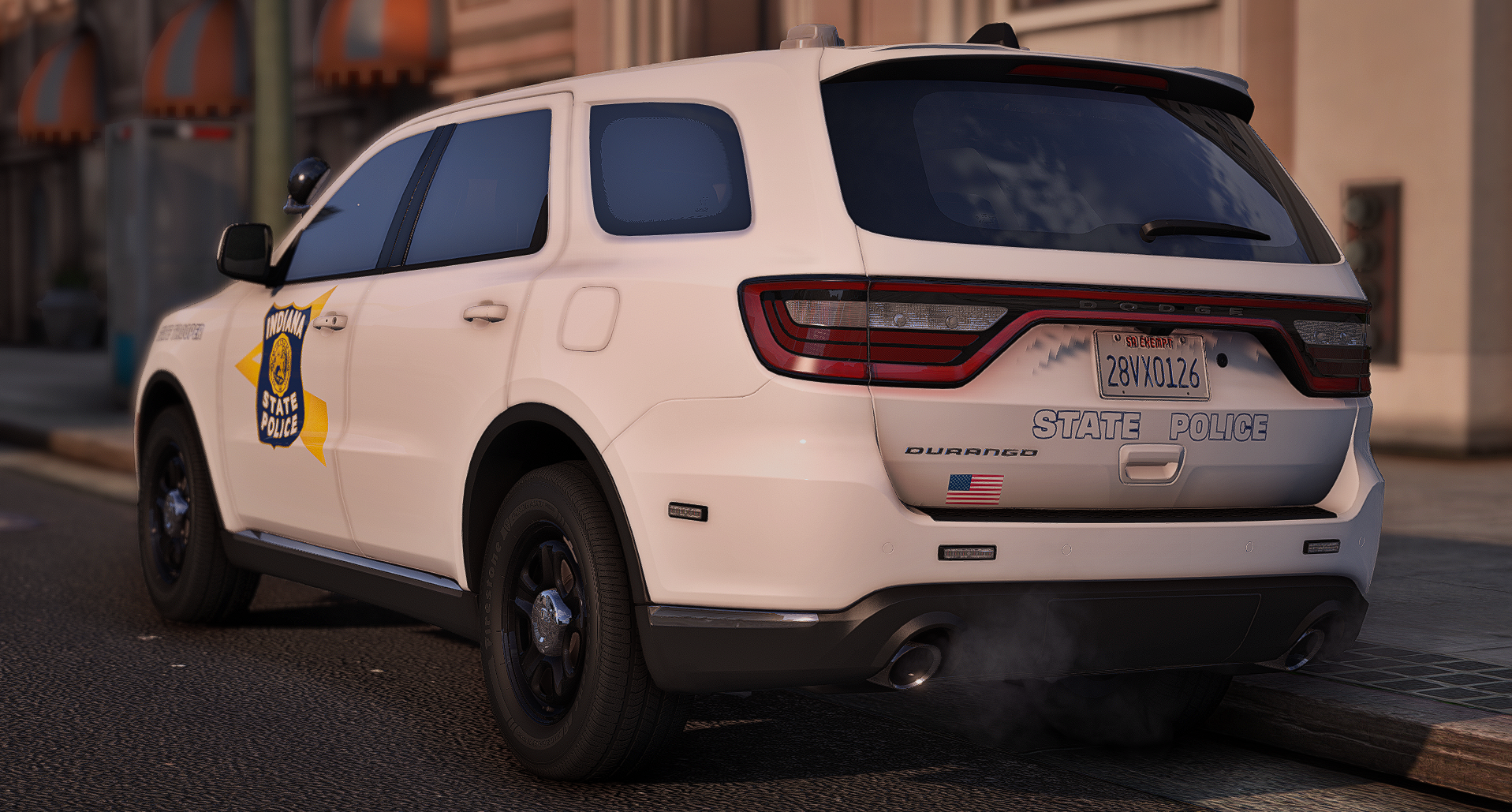 Indiana State Police Slicktop 2024 Durango