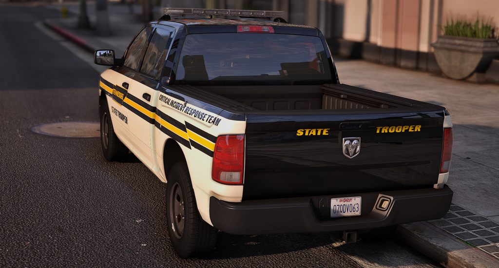 Tennessee Highway Patrol Ram 1500