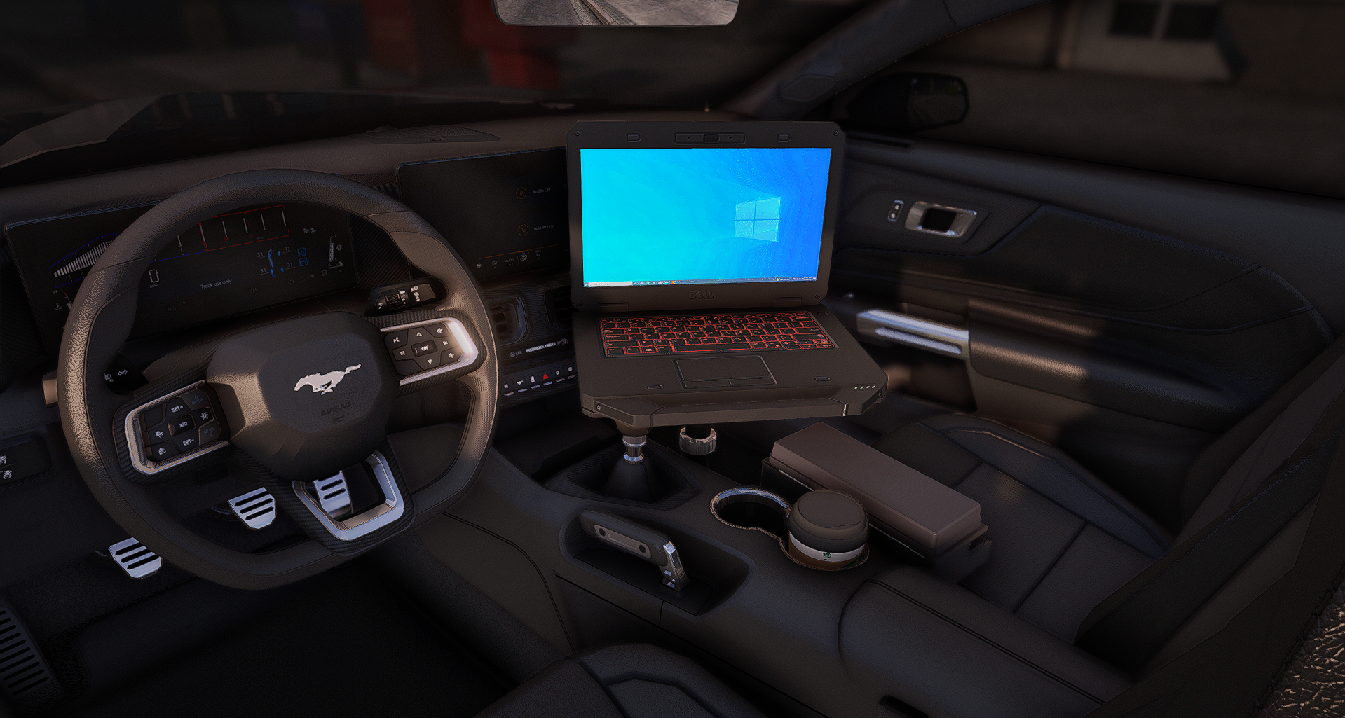 Indiana State Police 2024 Mustang