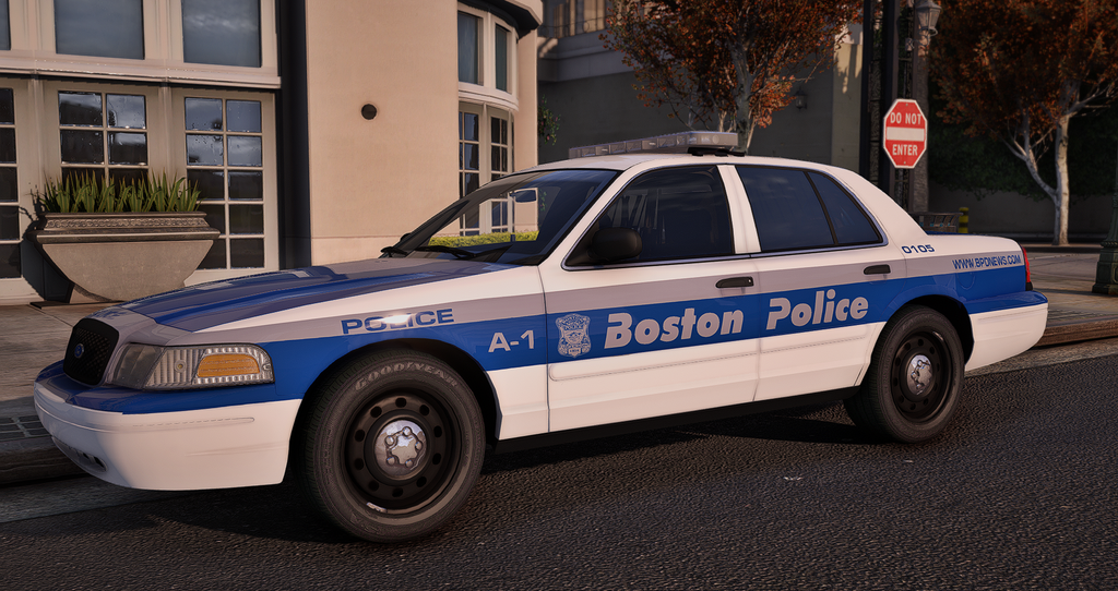 Boston Police Crown Victoria