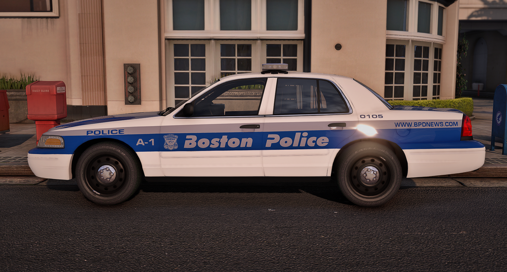 Boston Police Crown Victoria