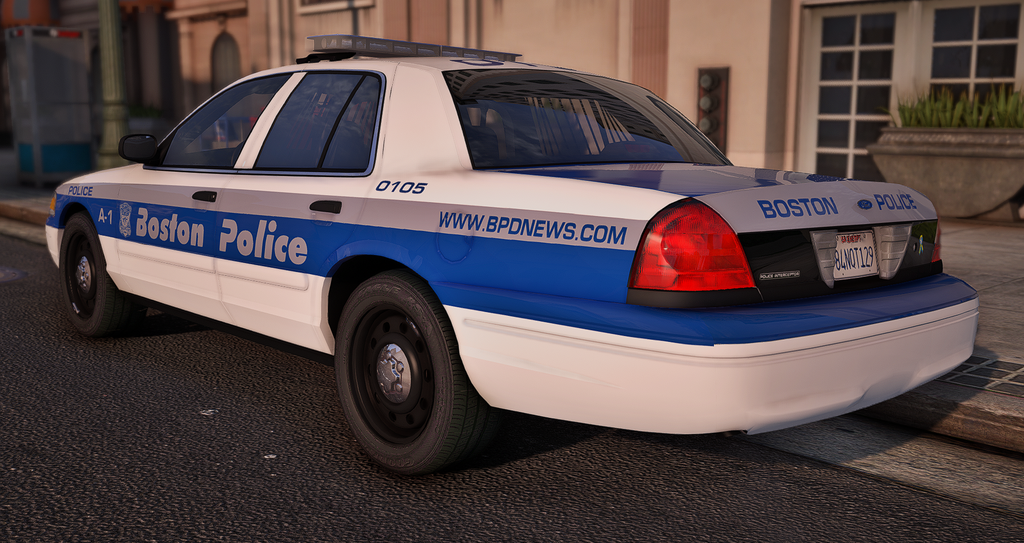 Boston Police Crown Victoria