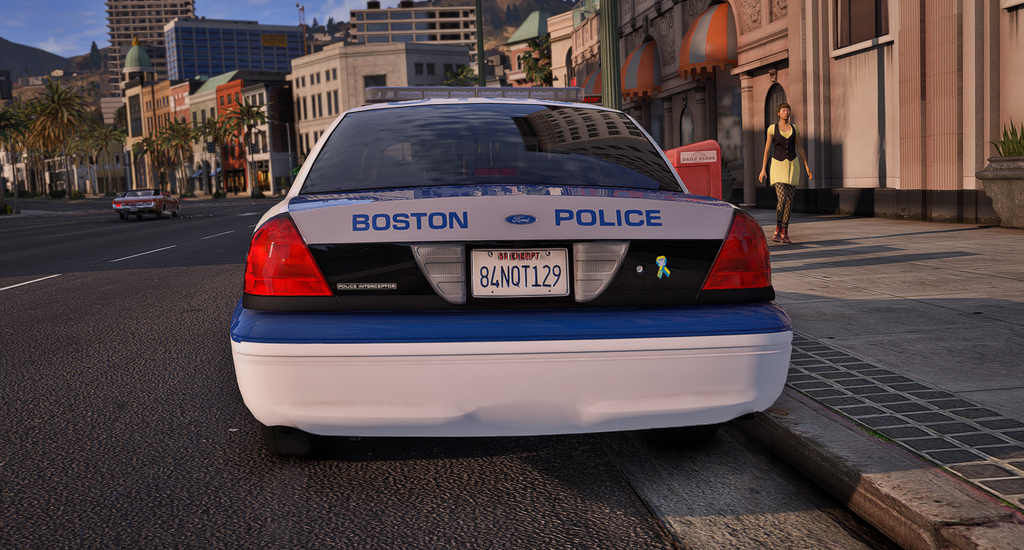 Boston Police Crown Victoria