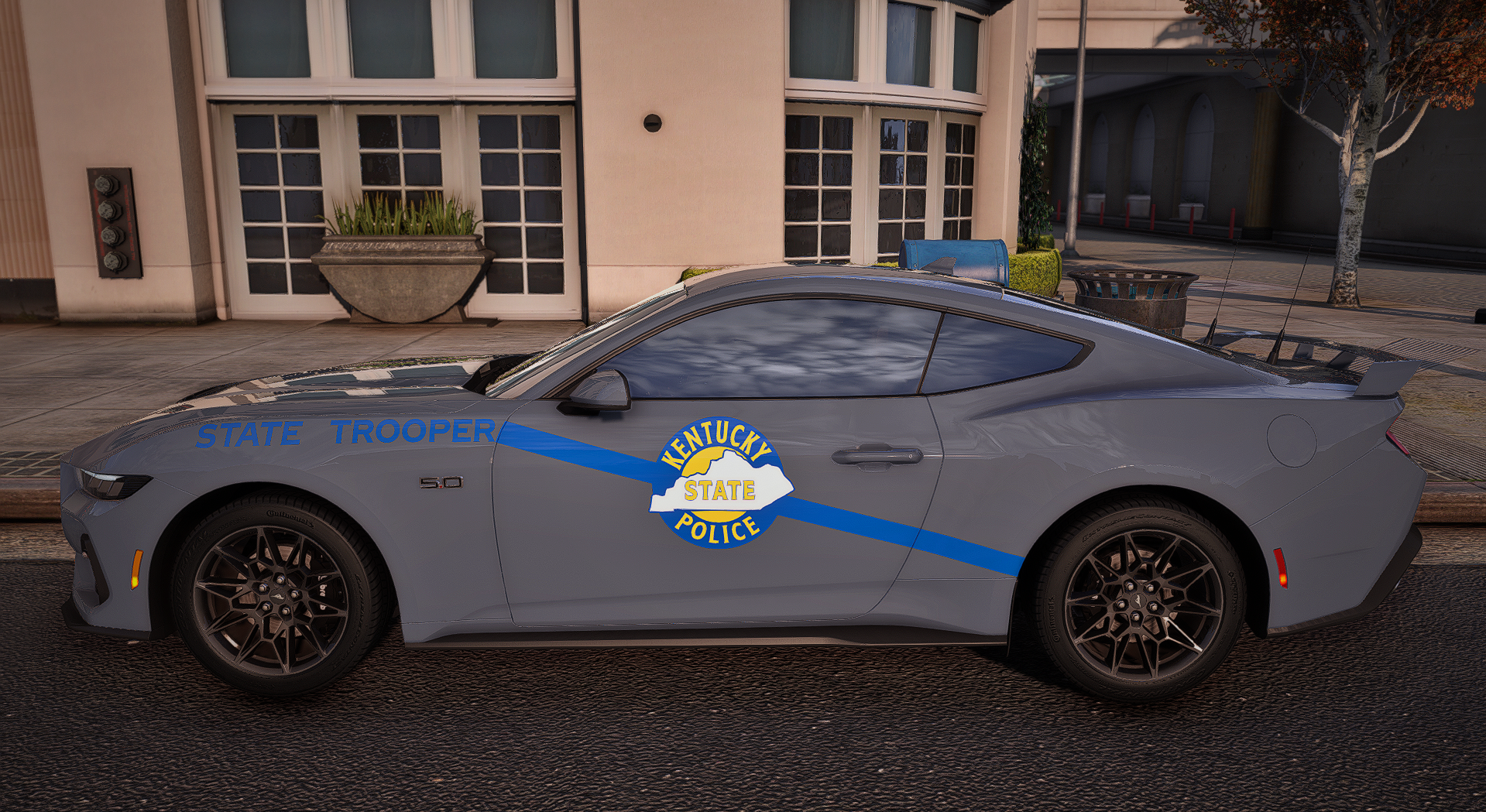 Kentucky State Police 2024 Mustang