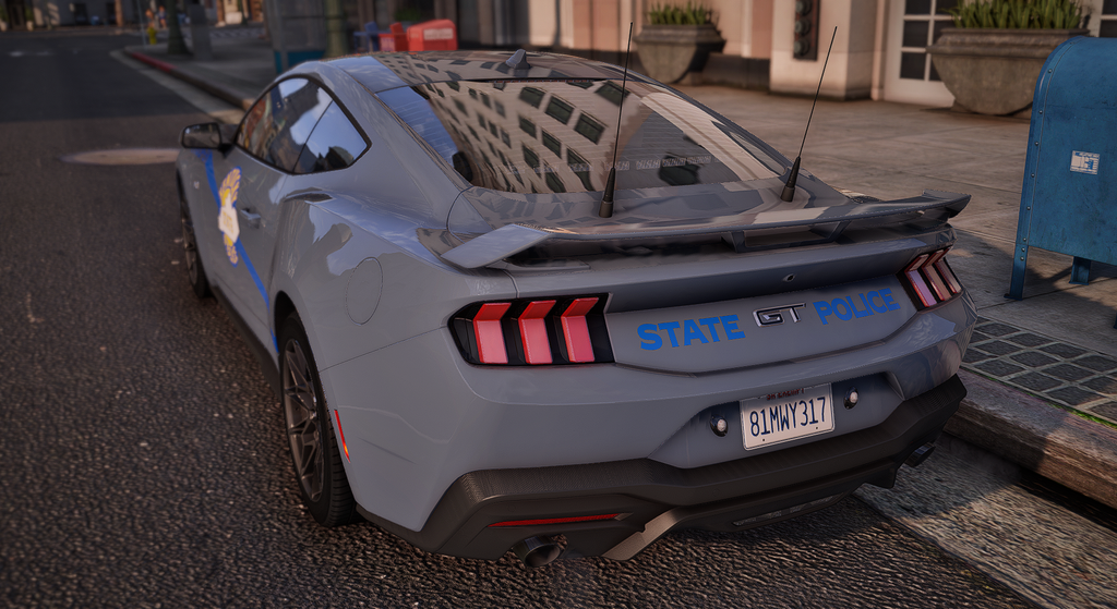 Kentucky State Police 2024 Mustang
