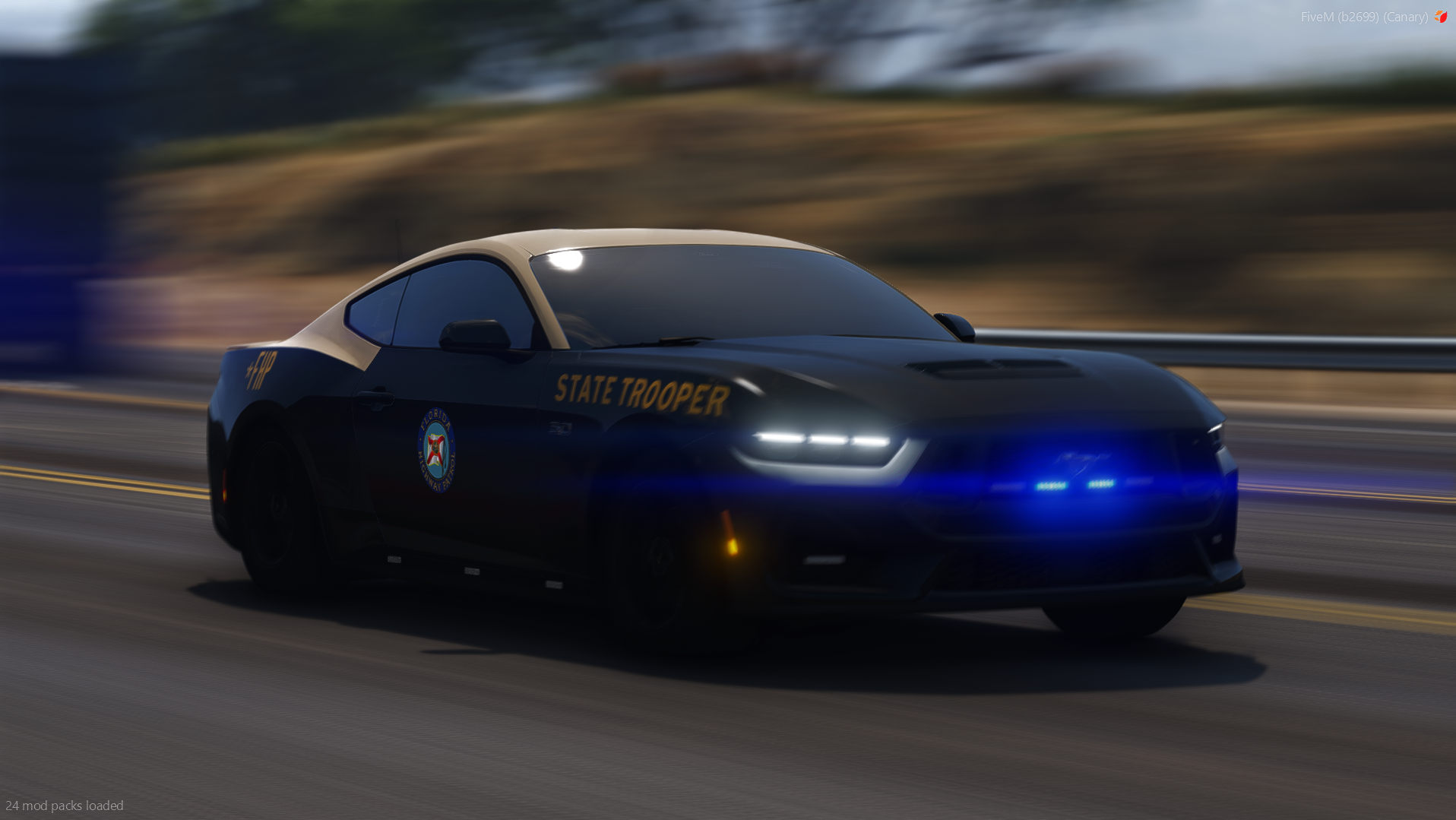 Florida Highway Patrol 2024 Mustang Fastback
