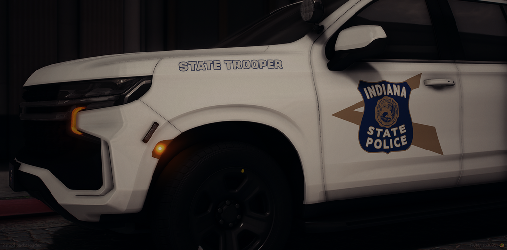 Indiana State Police Slicktop 2024 Tahoe