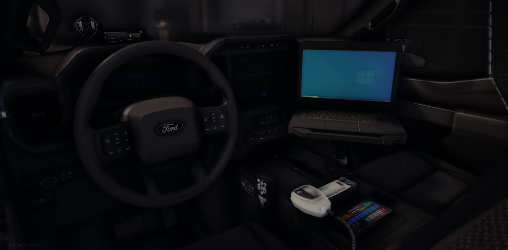 Federal Signal Slicktop 2025 F150 Police Responder