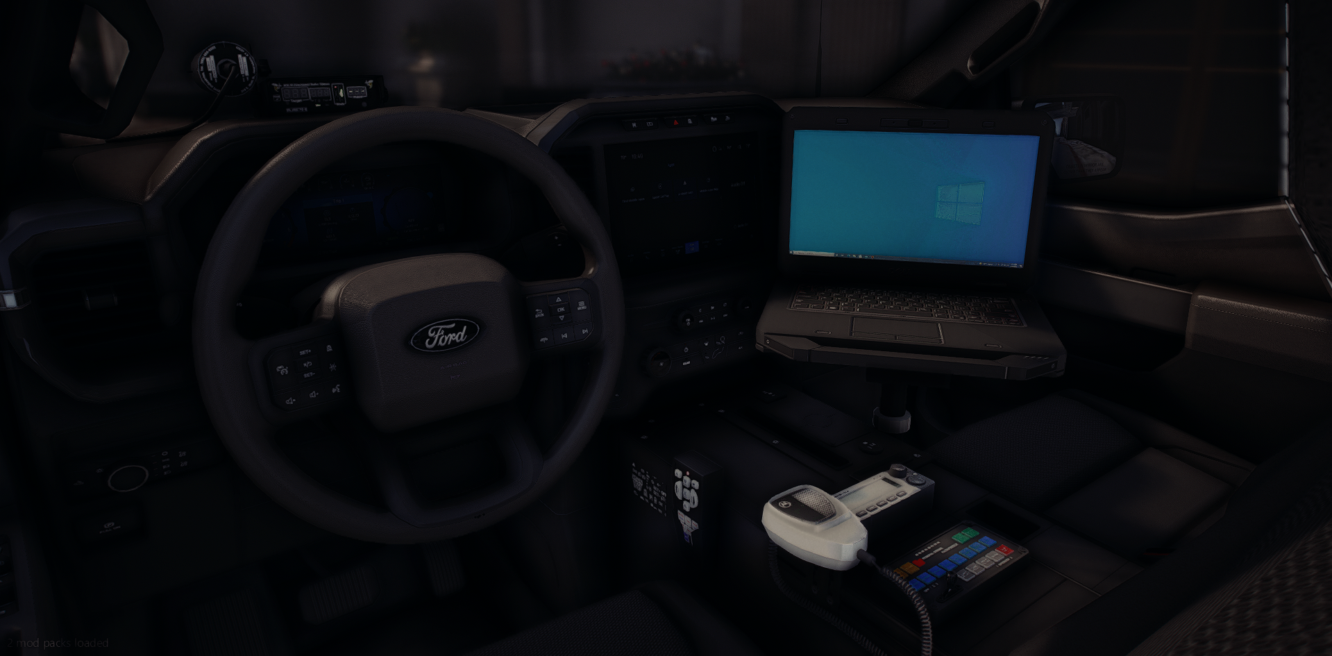 Federal Signal Slicktop 2025 F150 Police Responder