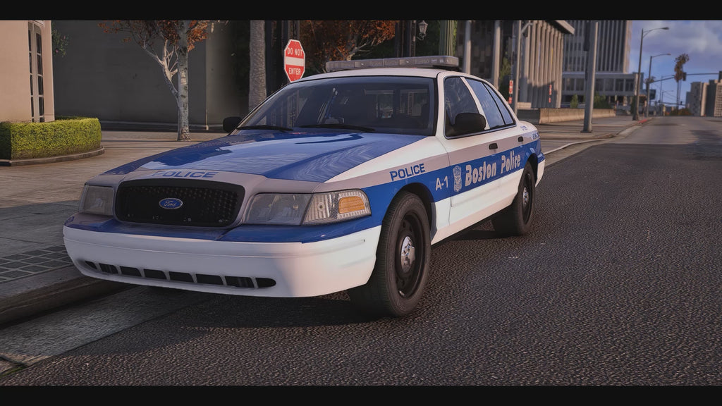 Boston Police Crown Victoria
